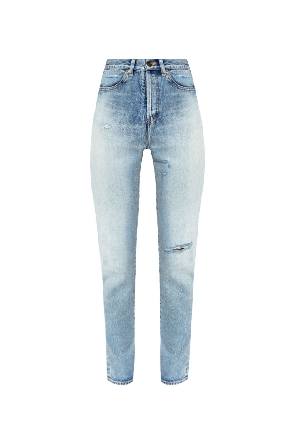 Saint shops laurent ripped jeans